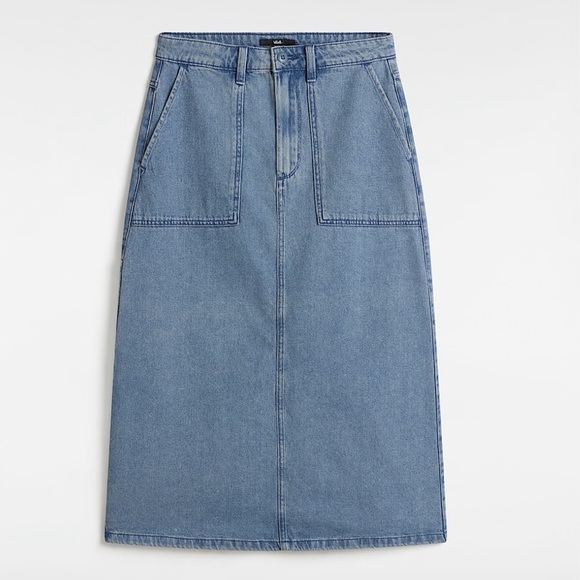 VANS Union Denim Carpenter Skirt 27 - Picture 5 of 14
